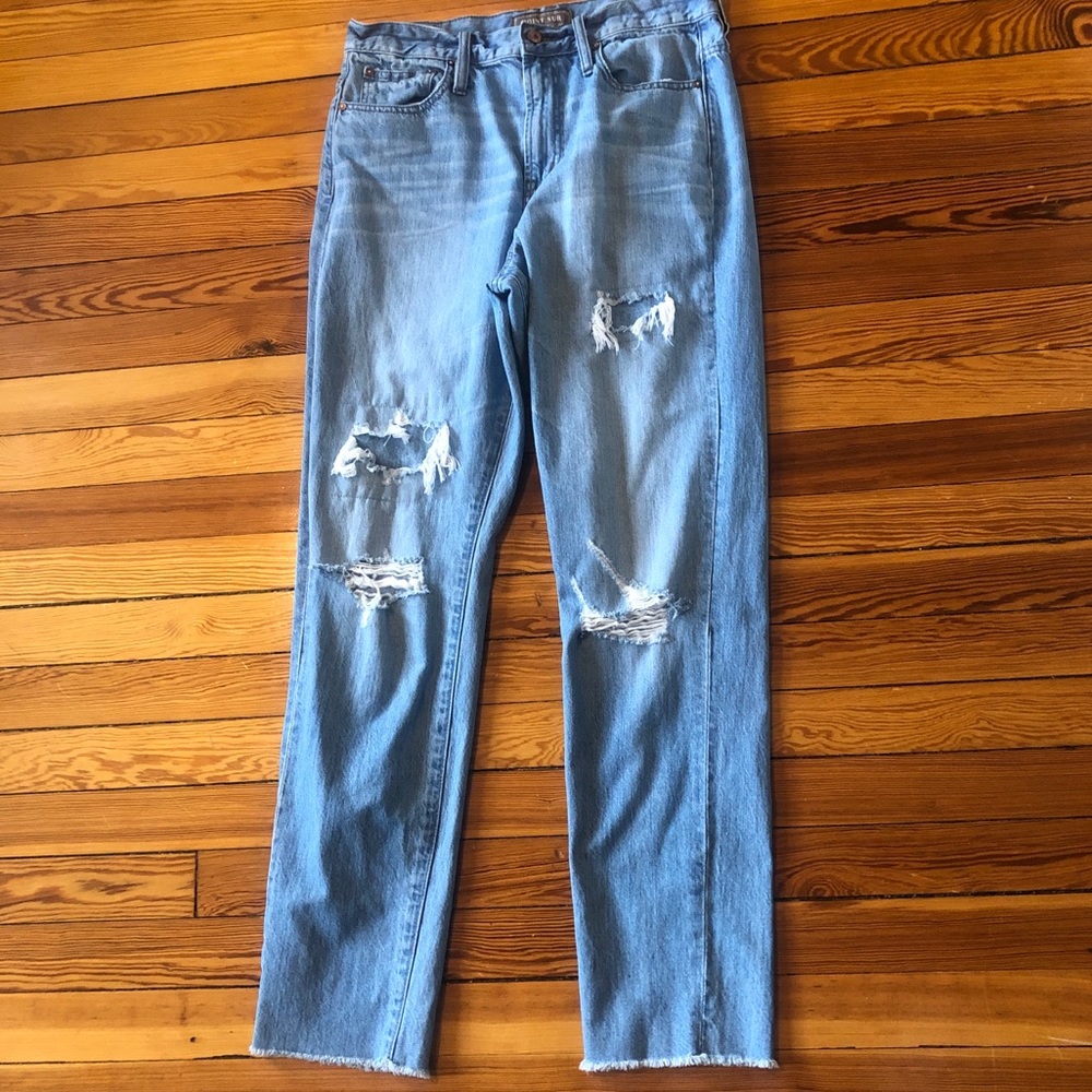 JCrew Point Sur Lightwash Tall Jeans